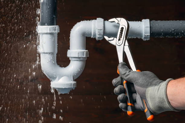 Professional Drain Cleaning technician working in Campbelltown, PA